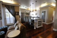 Two-bedroom suite kitchen area