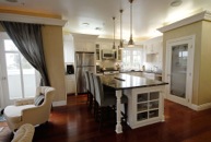 Two-bedroom suite kitchen area